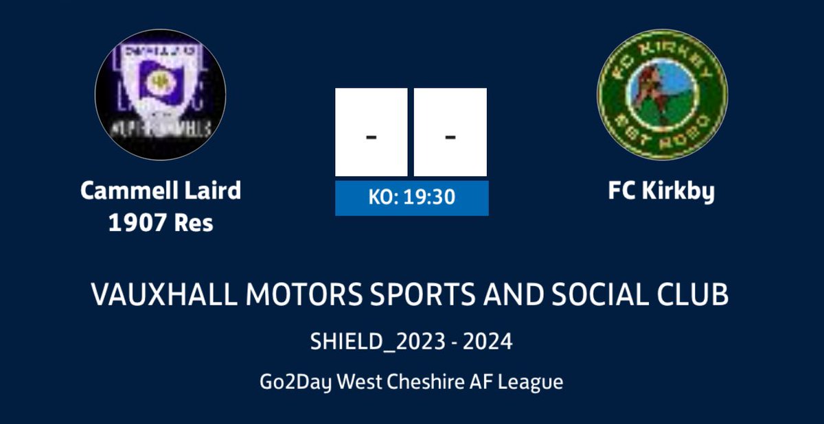 Cammell Lairds 1907 Reserves tweet media