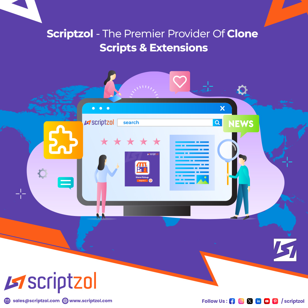 scriptzol's tweet image. Looking to accelerate your online software development while conserving time and resources? 🚀 We've got you covered!
Ready to launch? Contact us now! 👉 scriptzol.com
#scriptzol #letsconnect #readymadeclonescript #payrollmanagementsystem #wordpressplugindevelopment