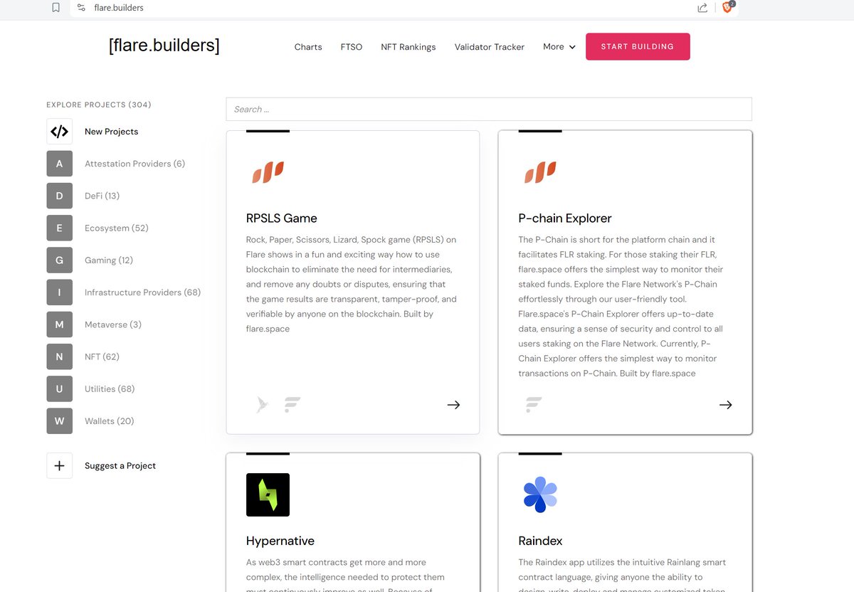 👀There are two new things from us on @flare_builders! Also check out all the other things neatly collected on the site 👉flare.builders