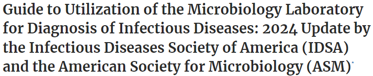 #DivulgaciónSEIMC: La @IDSAInfo y la @ASMicrobiology en EEUU refuerzan la idea del trabajo en común entre #infectólogos y #microbiólogos para optimizar el uso las pruebas microbiológicas. Tan importante es 'hacer' como 'no hacer'. 👇 academic.oup.com/cid/advance-ar… @RafaMCanton