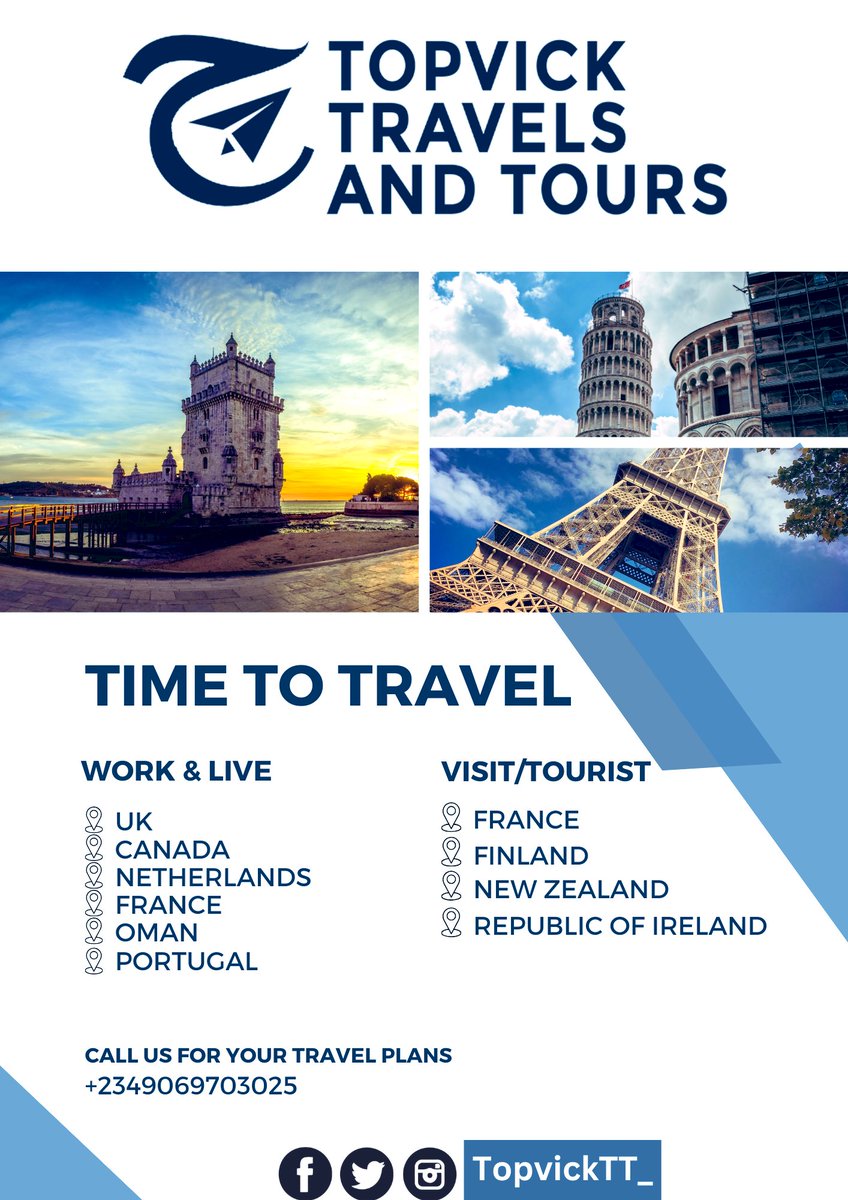 Let us take the stress out of travel, so you can focus on the excitement of your next adventure. 
#TravelAgency #ExploreTheWorld #TopvickTravelsAndTours