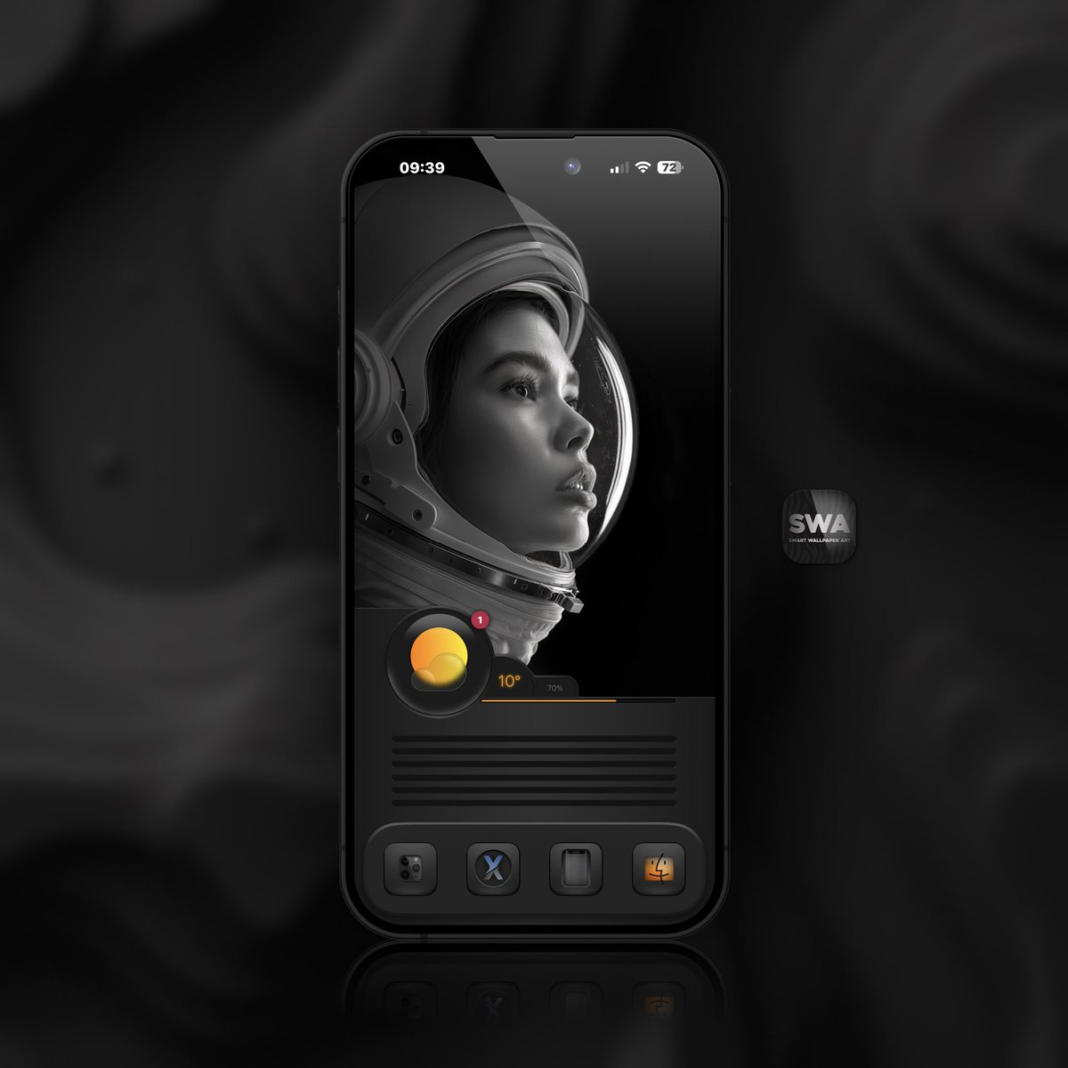 New things for Tuesday ❤️🌴🌴🌴 
. 
. 
☑️ SWAapp : apps.apple.com/fr/app/smart-w…
☑️ Telegram : t.me/swadt
☑️ Icons #Palette_Dark 
.
.
#mockupM @SeanKly 
#iPhone15ProMax 
#nojailbreak 
#iOS1741
#Widgy