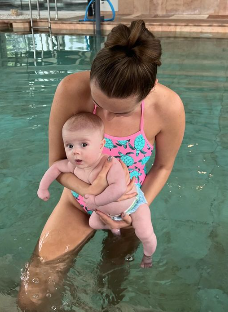 "Leon, despite being busy 🤭, does not lose sight of his love for swimming. Twice a week he indulges in this exciting sport, finding joy and energy in every meter of water.
