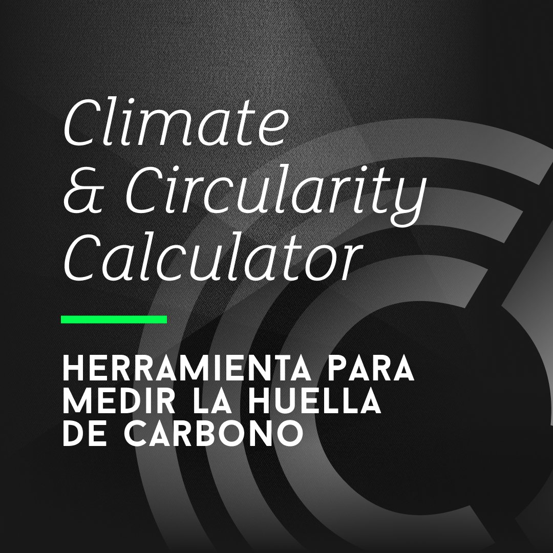 Climate&Circularity Calculator mide, de forma integrada huella de carbono, huella ambiental e indicadores de circularidad de organizaciones, productos y servicios.    Conoce más en el link de @Ihobe_Eus empresa asociada al clúster.

#BUILDINN #WeAreBUILDINN #HuellaDeCarbono