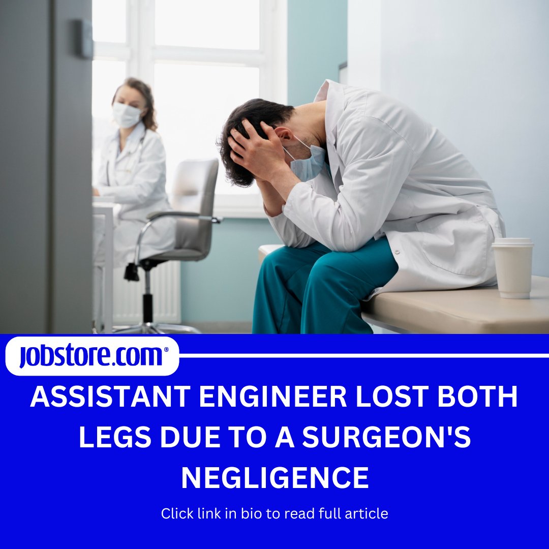 Medical Mishap: Surgeon's Negligence Leaves Engineer Disabled! Shocking Details of the Legal Battle Revealed! #MedicalNegligence #LegalBattle Read full article: rb.gy/kd41be #Compensation #Lawsuit #PWD #PeoplewithDisabilities #Health #Productivity #Economy #News