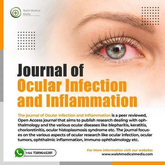 Calling all authors in the field of ocular health!  The Journal of Ocular Infection and Inflammation is thrilled to invite you to submit your articles for publication in our upcoming issues. For more info:rb.gy/oibk9 #oriele #infection #authors #JOII #articlesinpress