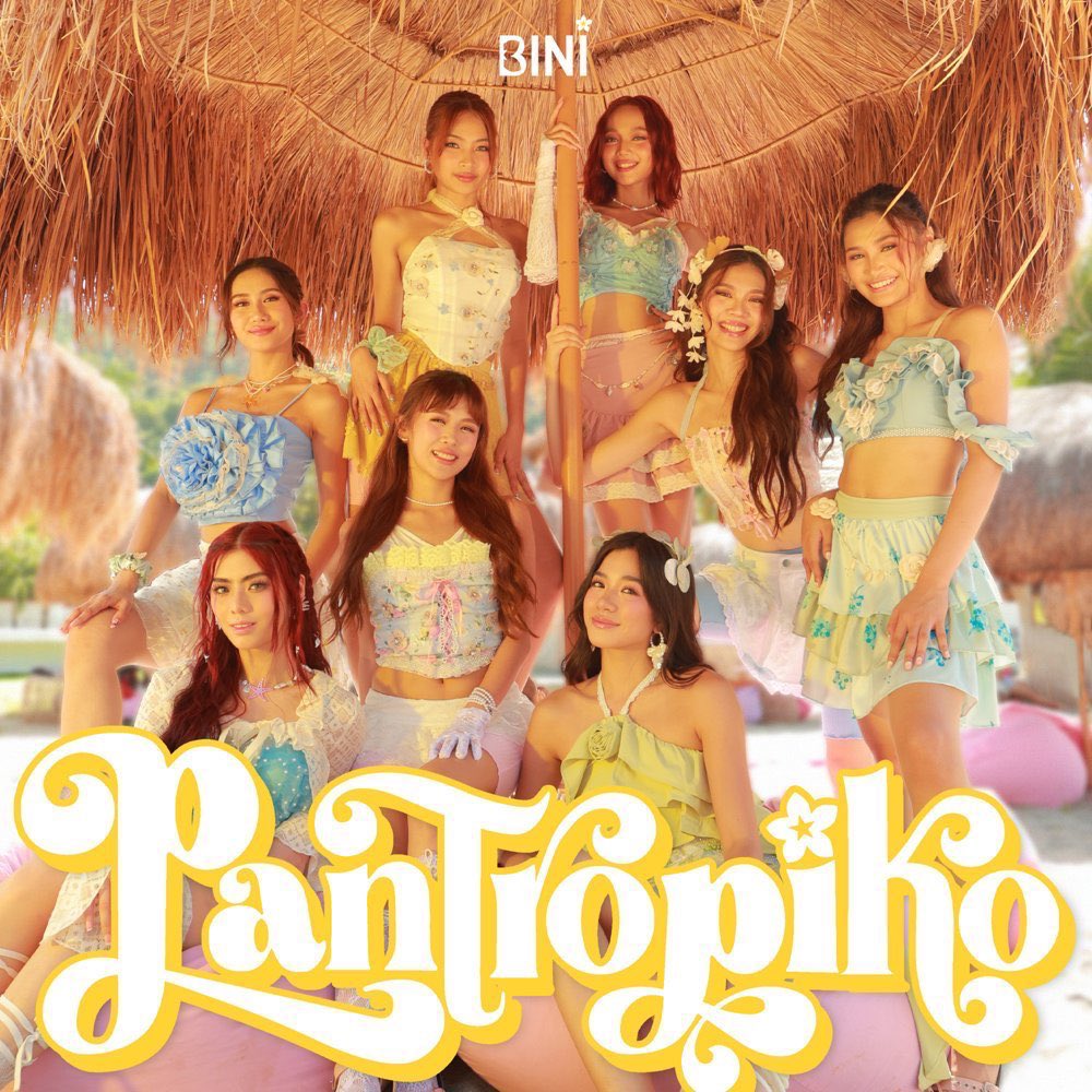 BINI's 'Pantropiko' has reached #1 on Apple Music PH chart for the first time ever.
