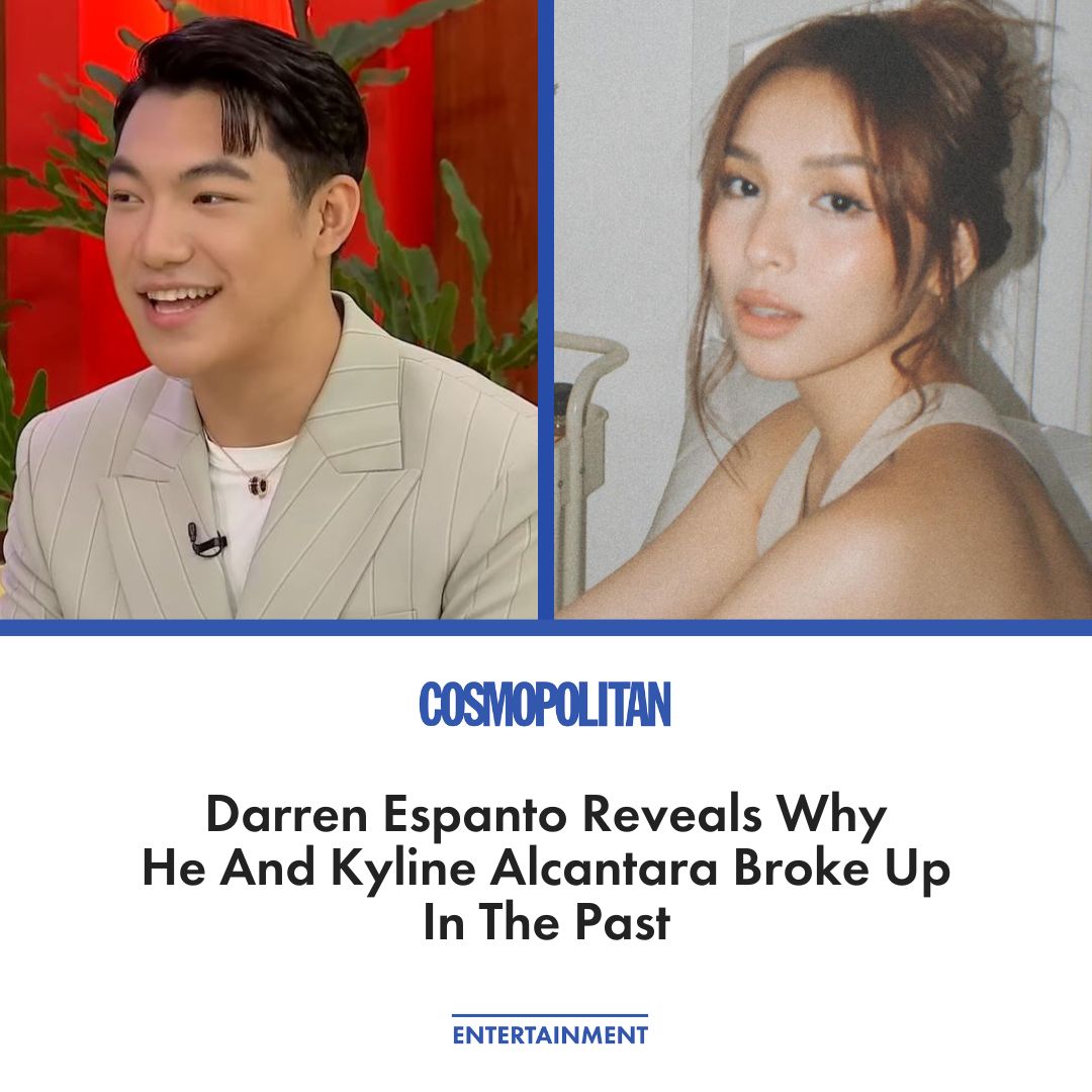 'KASI NGA...' 👀 #DarrenEspanto openly shared details about his one-year romance with #KylineAlcantara. He also revealed his past romantic relationship with a fellow singer! FULL STORY: bit.ly/3UkjDp5