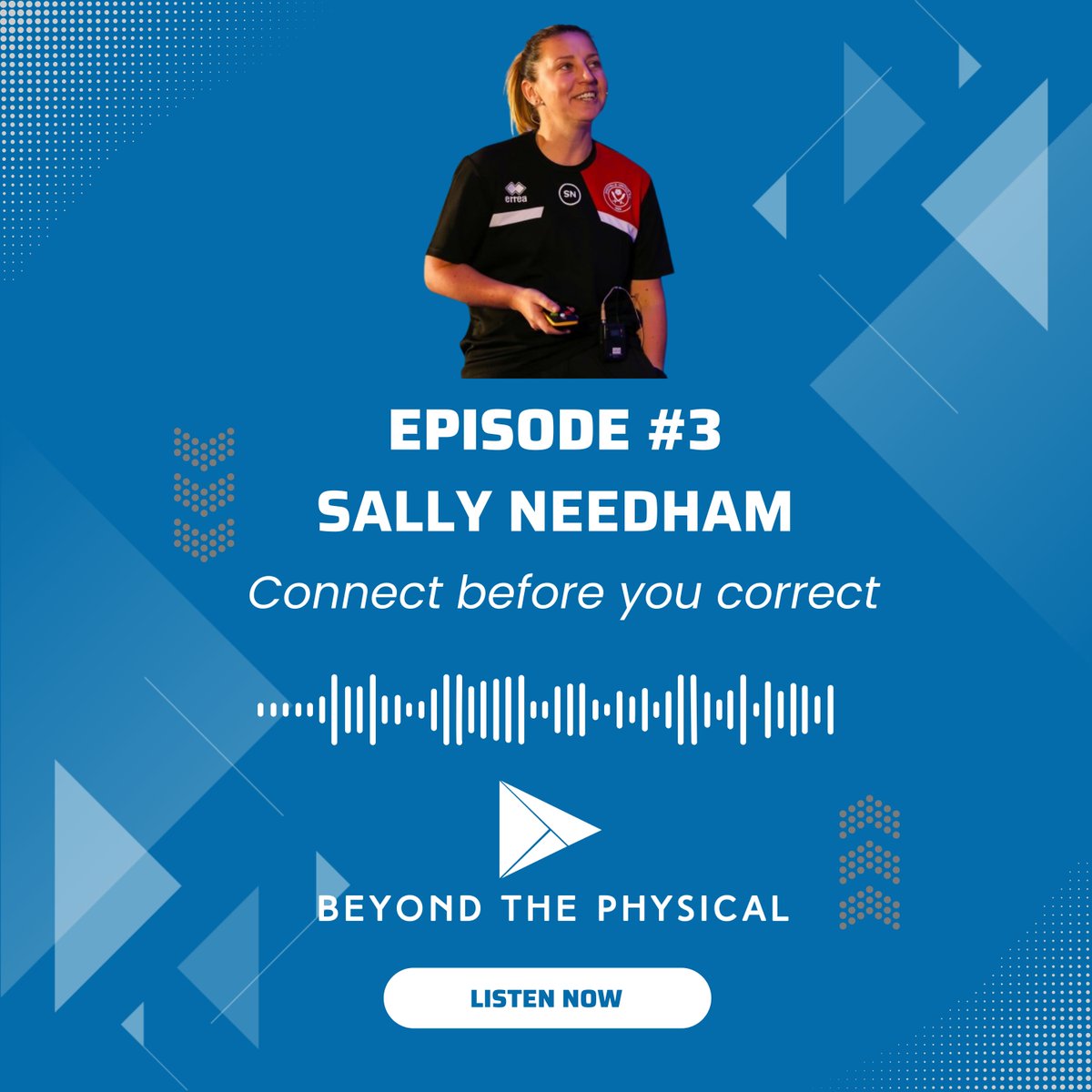 🎙️Out now!🎙️ The latest episode of the Beyond the Physical podcast 'Connect before you correct' featuring @sallyneed3! Spotify👇 open.spotify.com/episode/67VjDr… Apple👇 podcasts.apple.com/gb/podcast/bey…
