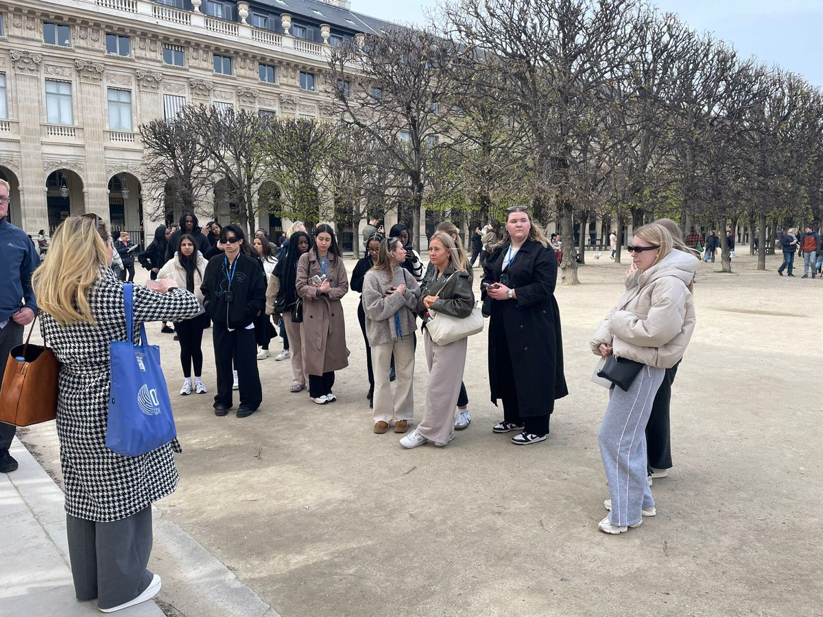 A few more from the Paris study trip for Fashion Marketing & Entrepreneurship students🇫🇷🥐🗼 We love seeing what our students get up to on these visits. Here at UON we pride ourselves on organising opportunities for students outside the classroom environment to enhance learning