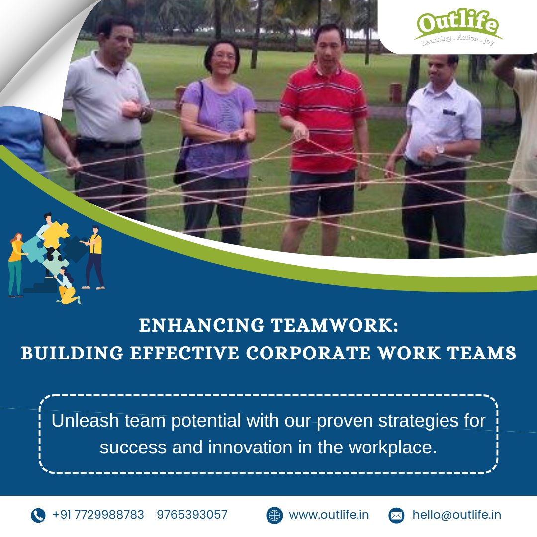 Outlife Team Building to learn how to create productive corporate work teams
#TeamBuilding #CorporateTraining #OutboundTraining #TeamworkMakesTheDreamWork #WorkplaceSuccess #EmployeeEngagement #TeamBuildingActivities #TeamworkSkills #TeamBonding #TeamworkGoals #CorporateEvents