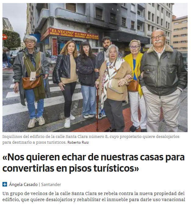 Este es el futuro si seguimos por el mismo camino. La desregulación y la masificación turística nos expulsan de nuestras ciudades y pueblos.

Llevamos años avisando y, por suerte o por desgracia, desde hace un tiempo nos han dejado de llamar exagerados/as. Por algo será.