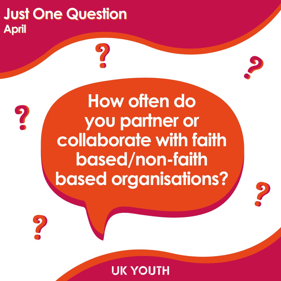 Answer UK Youth's April’s question to share your insights, be heard, and drive change in the youth sector... bit.ly/JOQAPR24