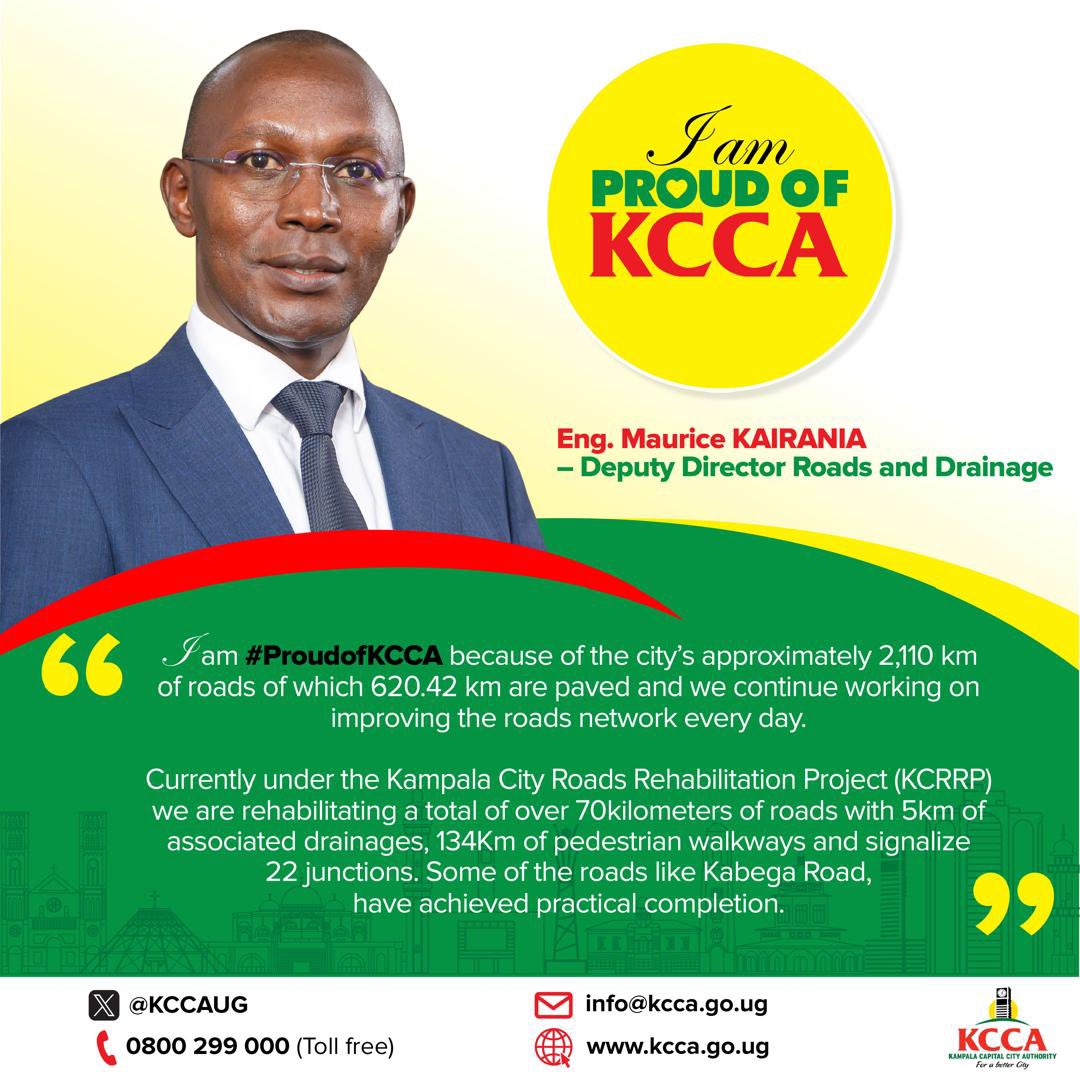 Kampala Capital City Authority (KCCA) tweet media