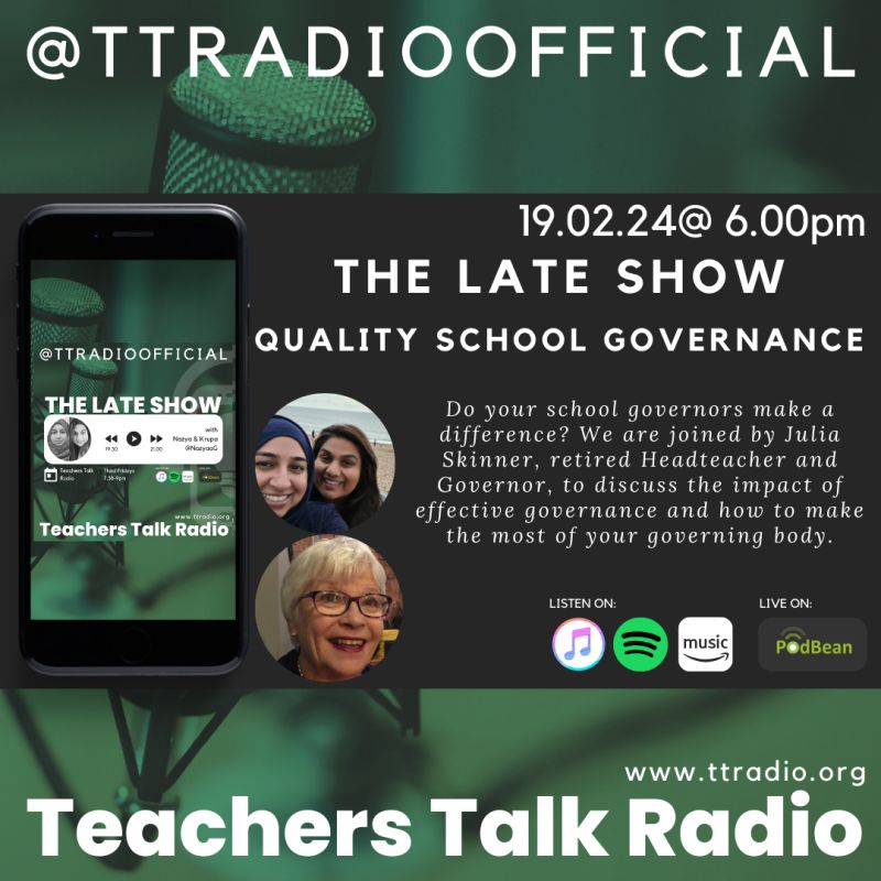 It so exciting to be featured in this fabulous podcast hosted by @NazyaaG & @KrupaPatel talking all things Governance. Do join me on Friday 19th at 6pm