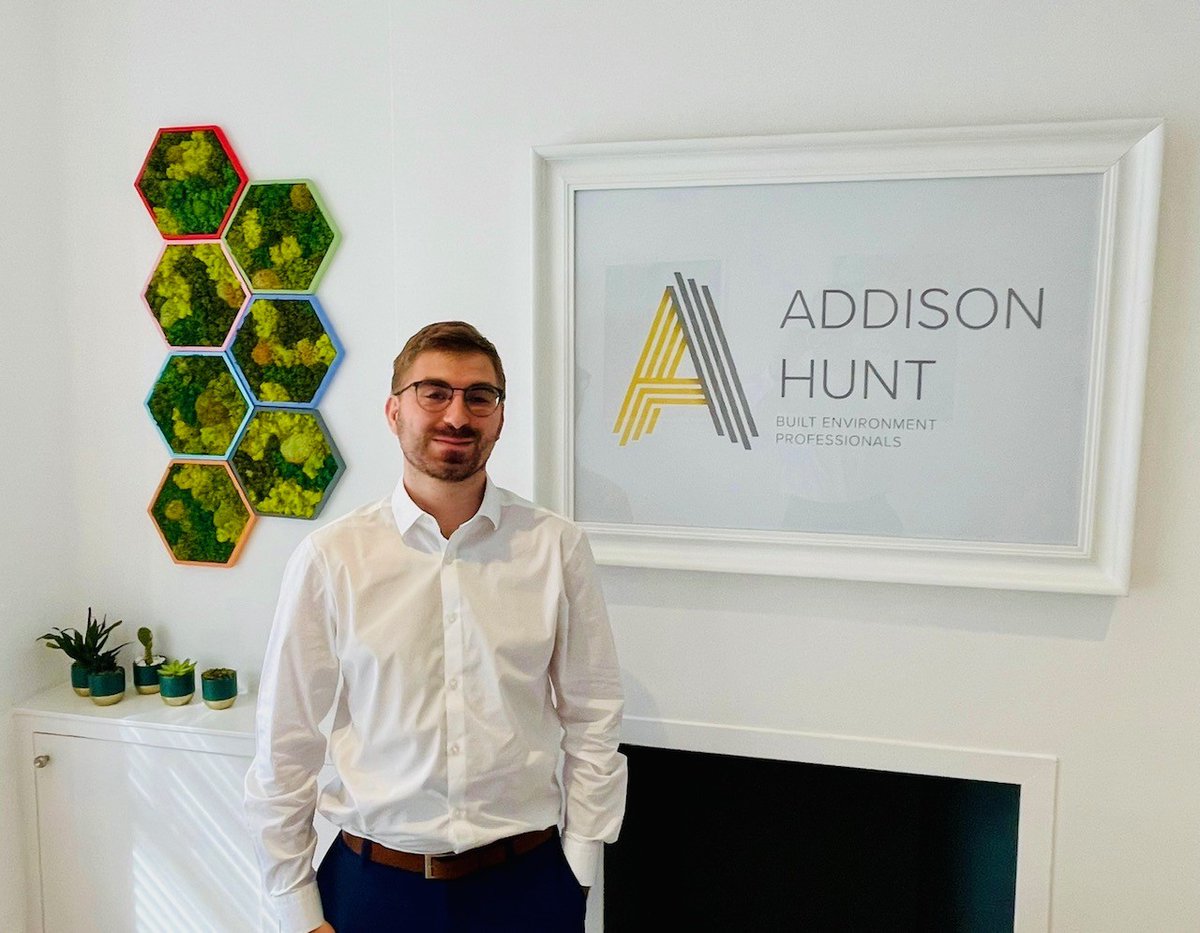 Pleased to share that quantity surveyor Dawid Kisiala has joined Addison Hunt.

It’s fantastic to bring new skills and ideas into the team.

Welcome Dawid!

#newteammember #bestteam #quantitysurveyor 
#leicsbusiness