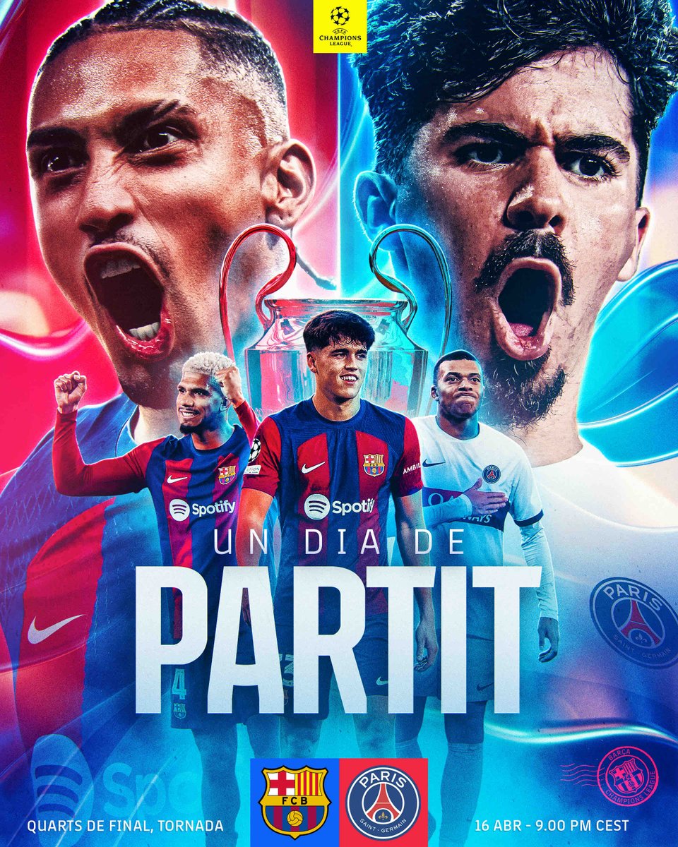 FCBarcelona_cat's tweet photo. 𝐒𝐎𝐌-𝐇𝐈, 𝐁𝐀𝐑𝐂̧𝐀! https://t.co/ySW8tMC8LW