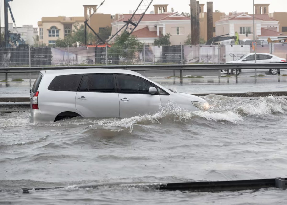 Dubai rains are back, supposedly the worst in 23 years.