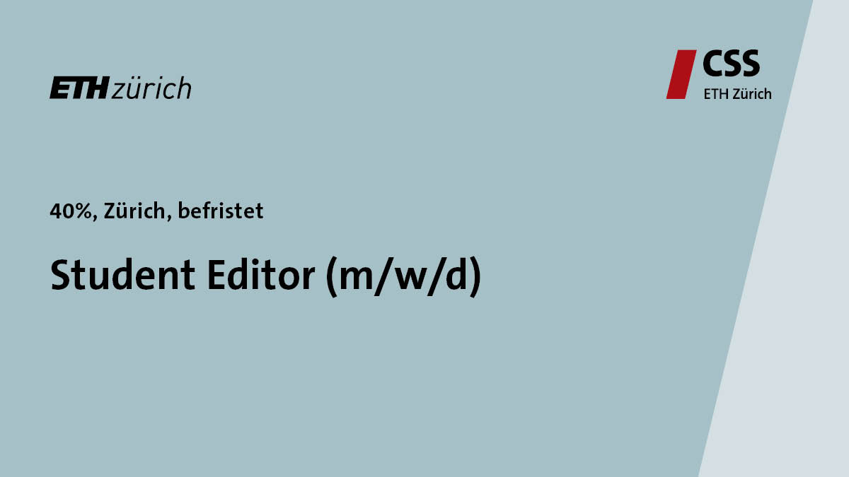 📣 The CSS Communications team is thrilled to announce an opening for a Student Editor position. The role involves supporting the team in editing the website, sending newsletters, managing the research collection, and organizing events. 💡 ow.ly/RyK450RfXGI