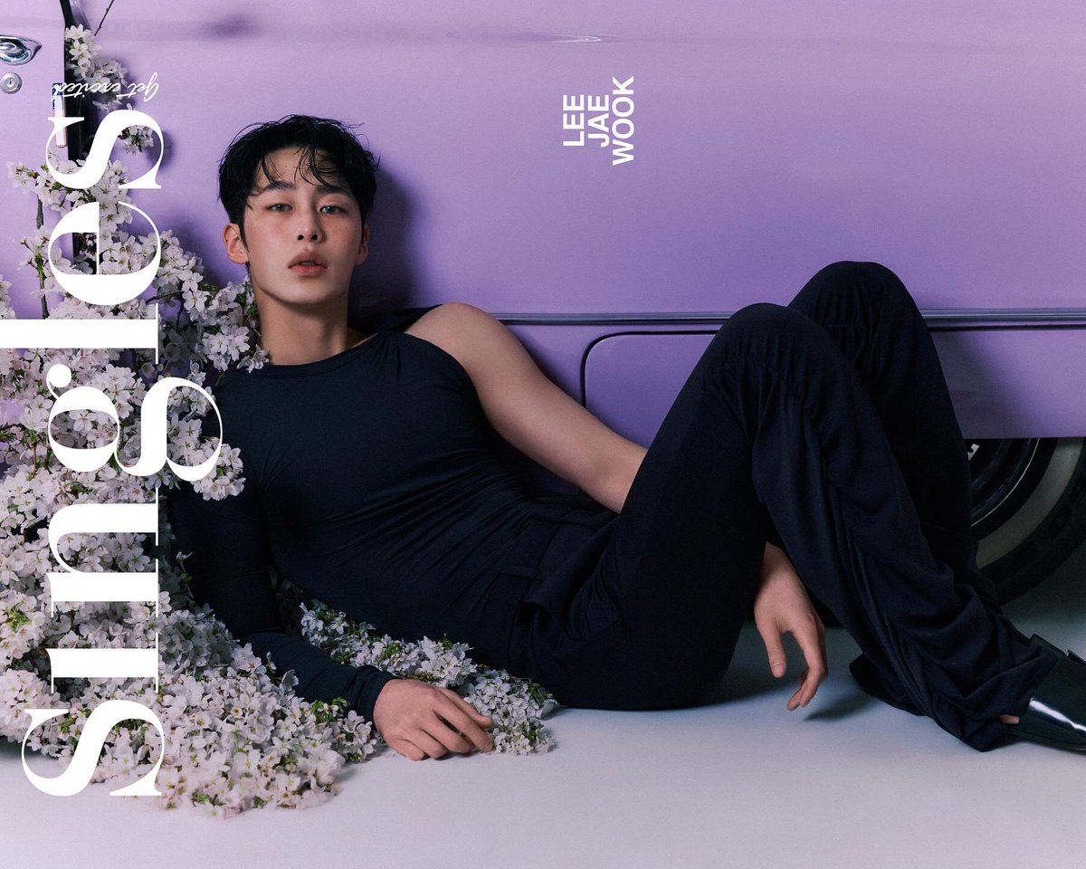 Lee Jaewook graces the cover of Singles Korea.