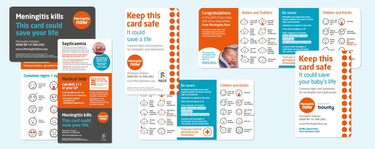 We are committed to raising awareness of meningitis and the work that we do, in everything we do. You can help us raise awareness about meningitis in your local community by ordering resources to display. Order them here 👉 bit.ly/40WrXMa