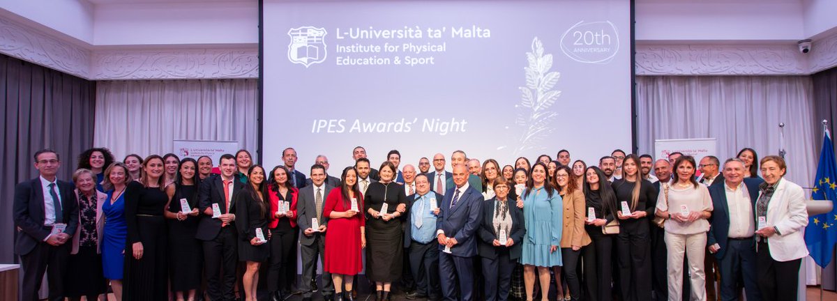 PE graduates awarded for their significant contributions to sports in Malta 🇲🇹 A total of 71 awards were given throughout the ceremony 🎖️ Read more on #Newspoint 👇 newspoint.mt/news/2024/04/p… #ShineAtUM #PhysicalEducation #PE #Awards #Sports #University #Malta