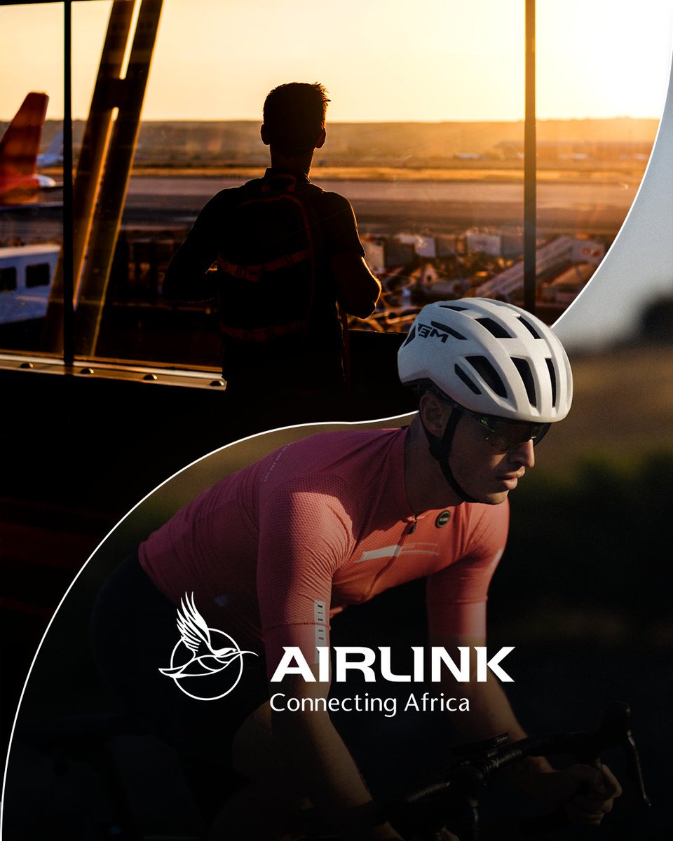 Heading to Gqeberha for the Ironman Africa Championship? 🏊‍♂️🚴‍♀️🏃‍♂️ Enjoy 15kg extra for sporting gear, on us! Pack extra, fly easy! Learn more at: bit.ly/49wIKJq #Gqeberha #Airlink #FlyAirlink #FlyTheLink #Skybucks