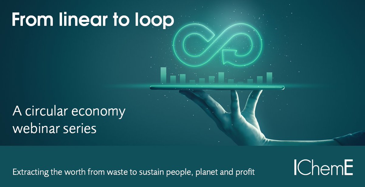 Upcoming #circulareconomy webinar open to all! Join Dr Jim Goddin this Thursday, 18 April, at 08:00 GMT as he explores the crucial metrics and benchmarks needed to assess circularity within the #chemicalengineering sector and beyond. Register today: brnw.ch/21wIR2Z