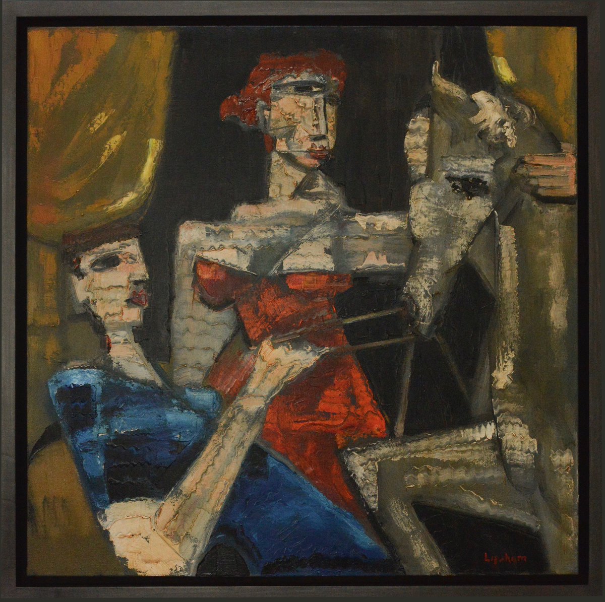 🔴 The Circus by John Lipsham
🔵 Sold

#art #fineart #contemporaryart #oilpainting #painting #artwork #paintingoftheday #expressionism #abstract #abstractart #classic #investment #gallery #violin #conceptualart #modernart #minimalism #dark #empathy