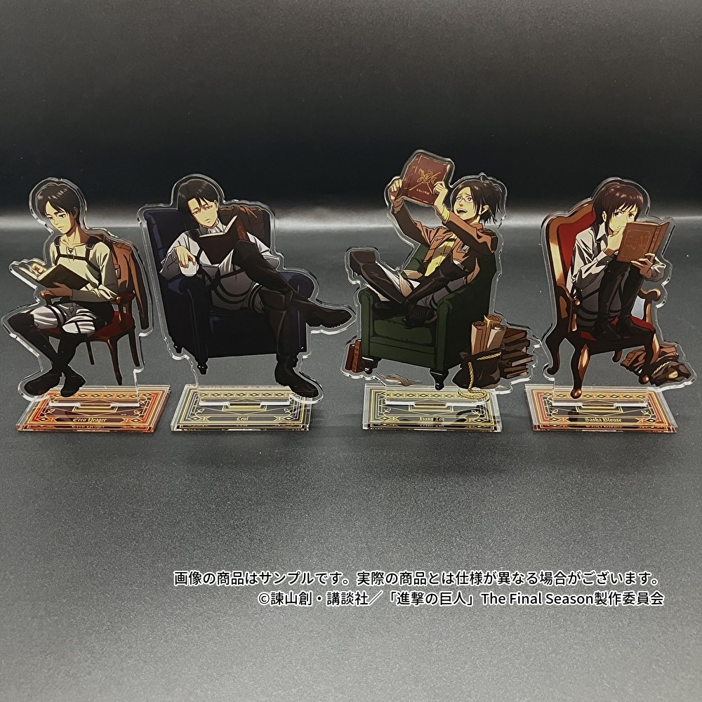 TVアニメ『進撃の巨人』とヴィレッジヴァンガードのコラボグッズ好評