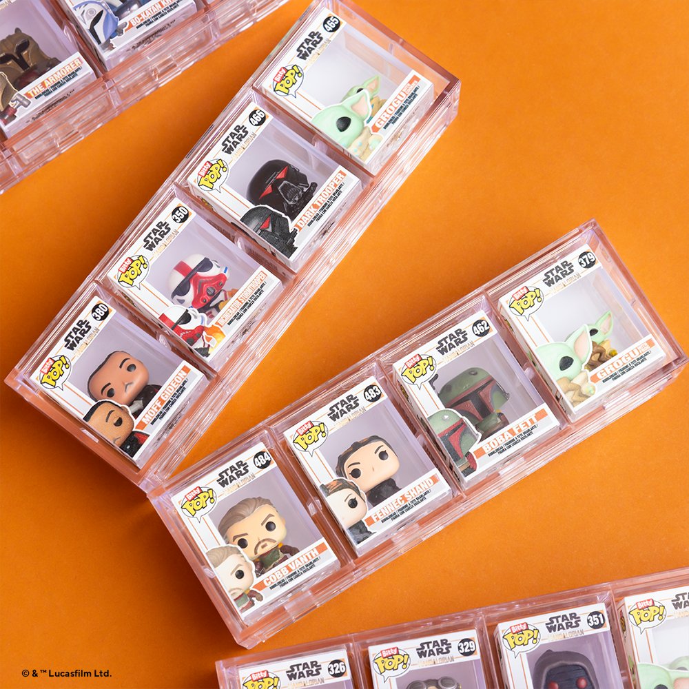 Large Bounty. Small package. Scale down your collection with STAR WARS™ THE MANDALORIAN™ Bitty Pop! mini collectibles! bit.ly/FunkoBittyPop