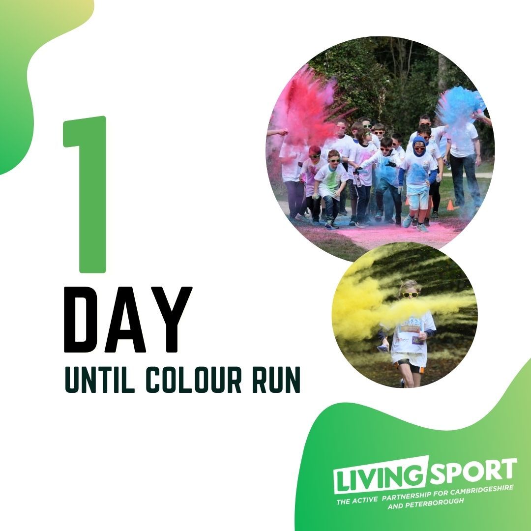 Get ready to see Living Sport in action at Milton Country Park making the day colourful🌈 The Colour Run has three intended outcomes and purposes: - Tackle social isolation/disconnection - Support with school transitioning - Positive physical activity experience We can't wait!