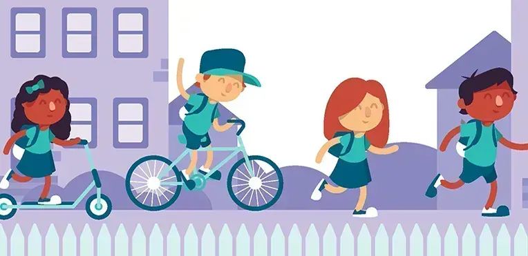 🚶🚶🚶A walking school bus is a group of children who walk to school with one or more adults. The adults take turns walking the children, reducing the time they spend on the #schoolrun and the children learn healthy habits for life. Find out more at buff.ly/3Gx803Y