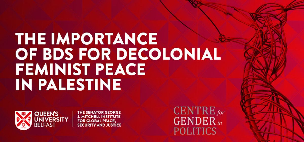 A conversation between Shaimaa Abdelkarim and Nicola Pratt Chaired by Professor Marsha Henry, this online event on International Women's Day focused around activism and practice towards decolonial feminist peace in Palestine. qub.ac.uk/Research/GRI/m…