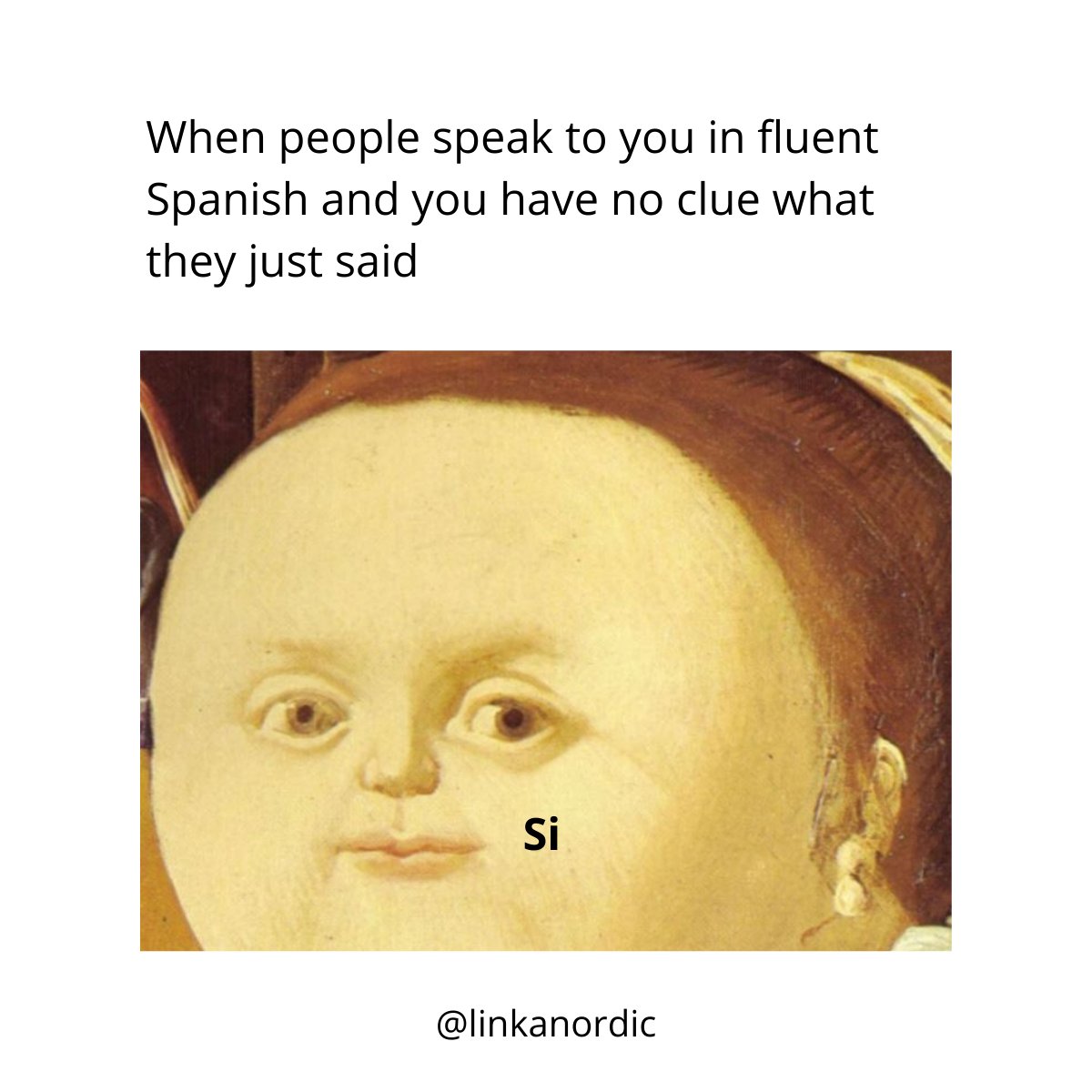 Interested in learning Spanish ?👇
linkanordic.com/spanish-lessons

#linkanordic #learnspanish #nordicjobsabroad #spanish #expatlife #spanishclass #spanishlanguage #spanishcourse #barcelona #madrid #valencia #granada #malaga #alicante