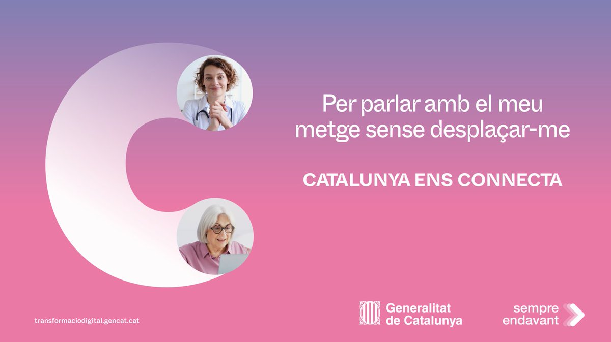 👩‍💻Impulsem les eines tecnològiques que fan possible que l’Administració ofereixi cada dia millors serveis, més personalitzats, proactius i adaptats a les necessitats de les persones. #CatalunyaEnsConnecta