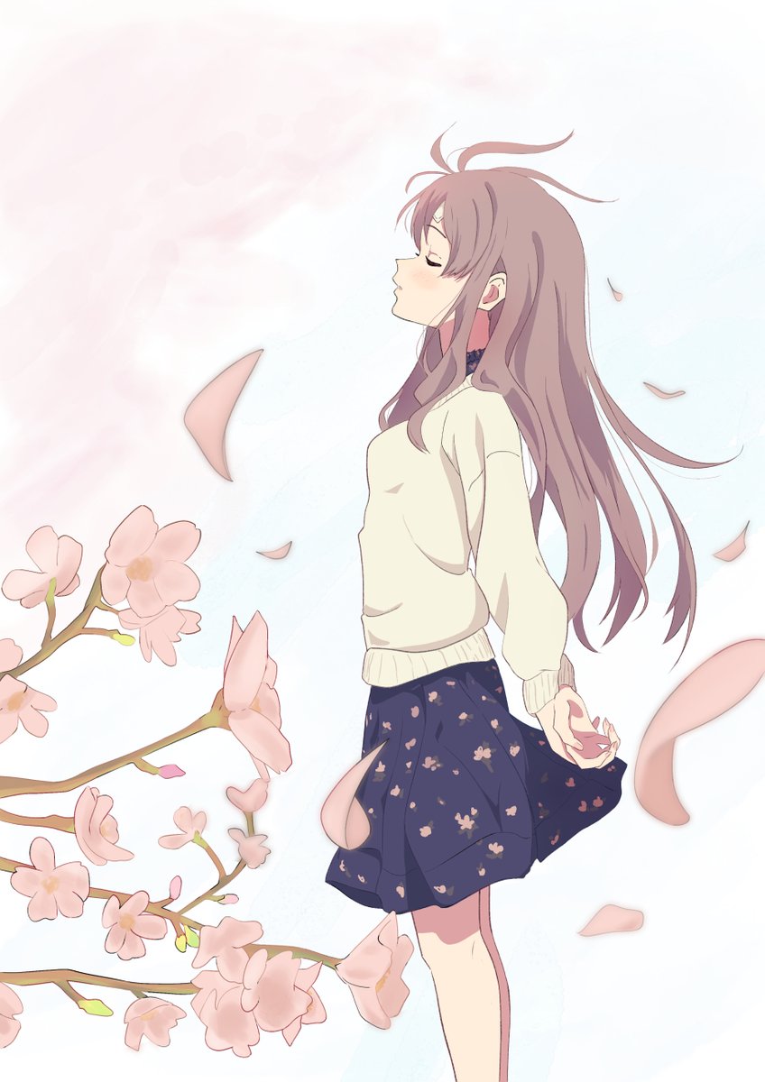 幽谷霧子です、桜さんと＾＾
#シャニマス