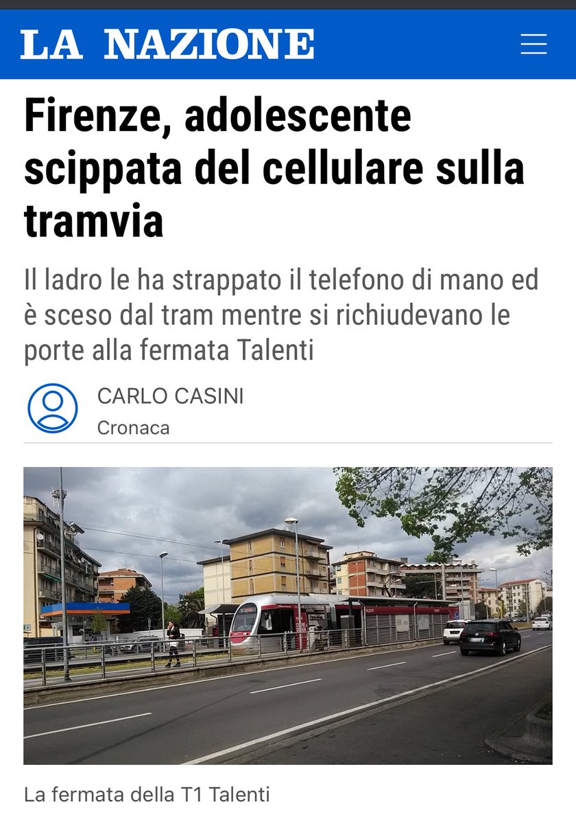 Ancora microcriminalità a Firenze: le Istituzioni devono fare di più e il Comune sta sottovalutando il problema.