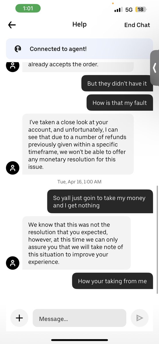 DjCheeZeB's tweet photo. @Uber @Uber_Support @UberEats so yall stealing from people now https://t.co/YDlsyPXNZs