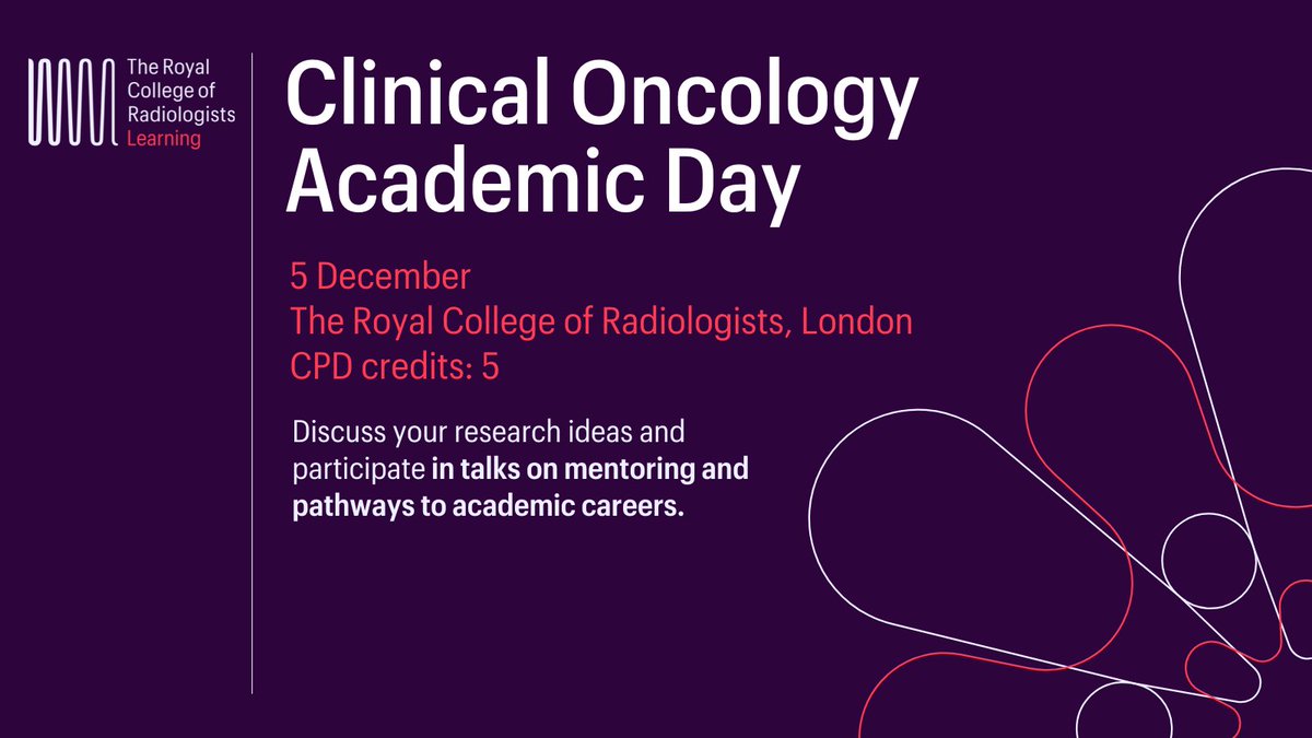 This year's CO Academic Day focuses on advanced technologies in clinical research. Academics will share their expertise on biomarker research, big data and gene editing. You'll also meet the faculty to share and discuss your #research ideas! Learn more: bit.ly/4aQL0wb