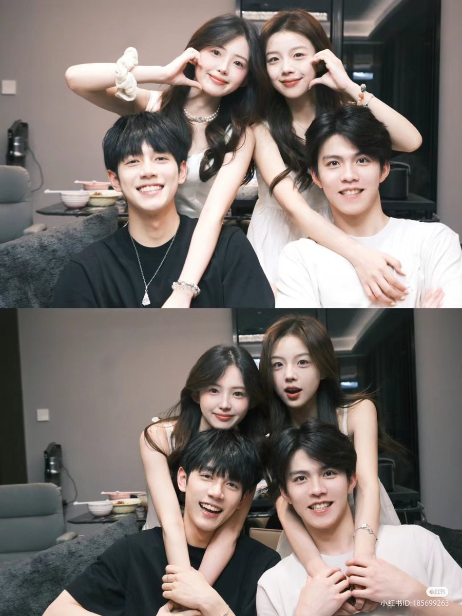 girlseayou's tweet photo. Xiao Ye-Xiao Feng double date with Luo Luo-Qiqi and Ah Fan 

#TwinkleLove3 #TwinkleLoveS3 #TwinkleLove https://t.co/p8WkzCUrhS