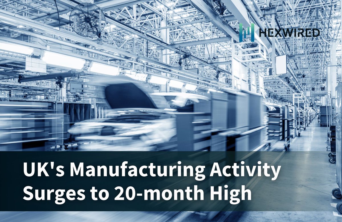 A jump in domestic orders helped pull UK factories out of almost two years of contraction last month, according to a leading business survey.

Find out more 👉  buff.ly/43Xc2zV 

#HexwiredRecruitment #TechNews #Manufacturing #Success #Growth