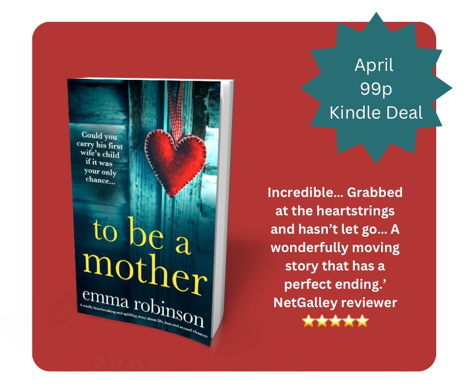 #tuesnews @RNAtweets To Be A Mother is currently 99p on Kindle and free on KU. Could you carry his first wife’s child if it was your only chance to be a mother? ow.ly/NF7T50MmOYA