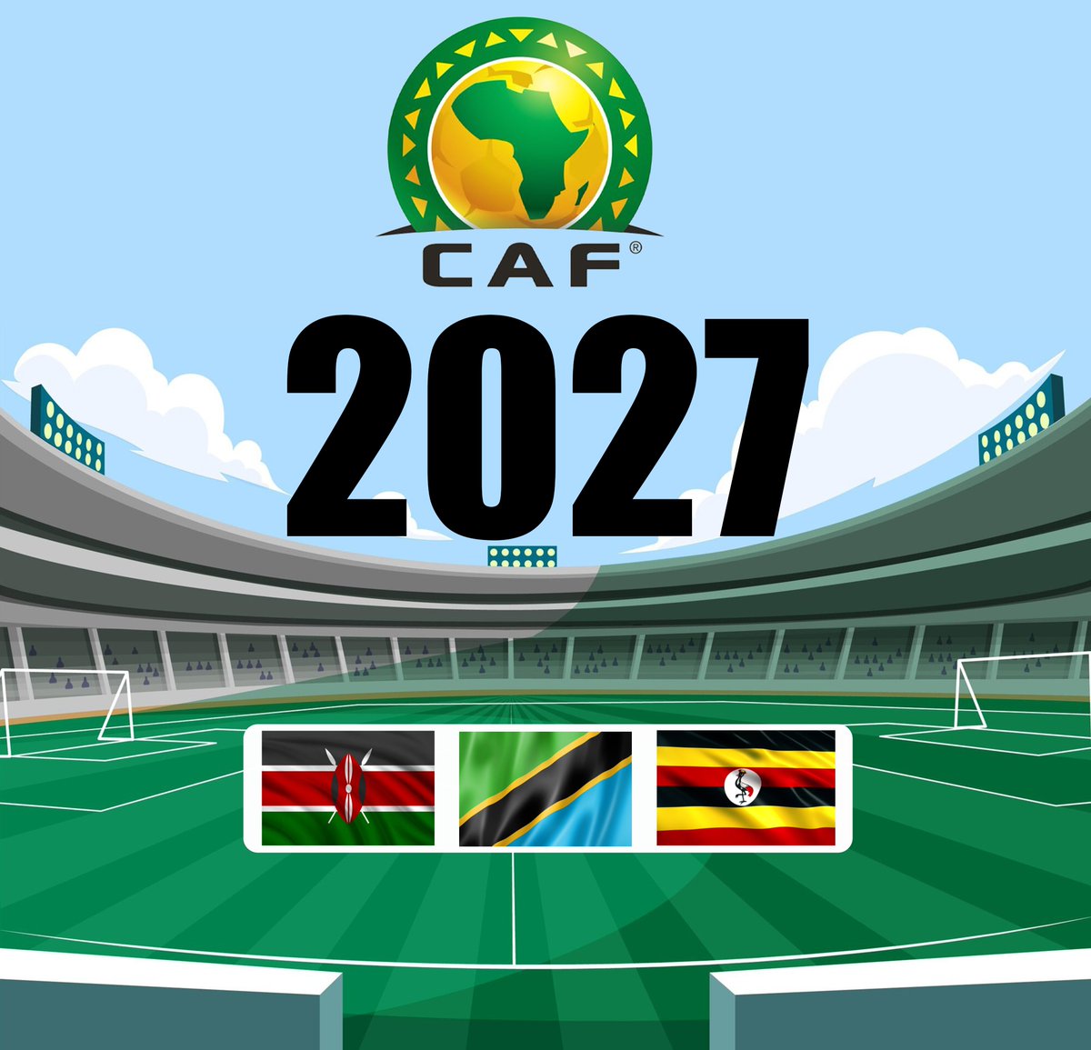 East Africa you better be ready for @AFCON_2027..😉

Arsenal | Nick Odhiambo | Sharon Lokedi | #Mpesa