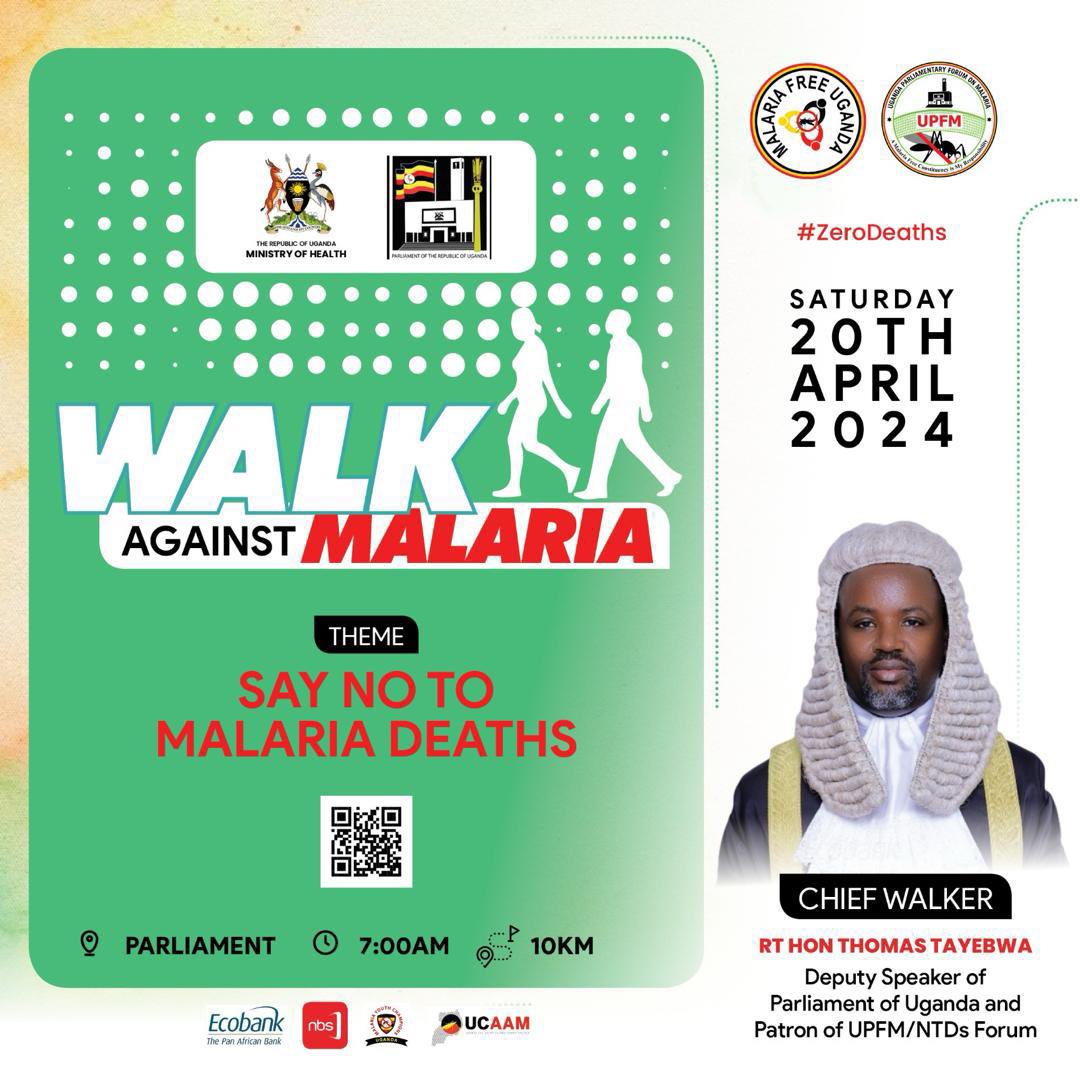 Walk for a healthier future! Our walk kits are just 20k. Let's raise awareness and funds together. Click link to buy now. [malaria.hey.ug] #MalariaWalk2024 #EndMalaria #ZeroMalariaDeaths