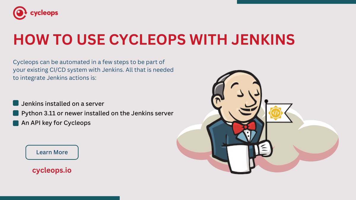 Cycleops_io's tweet photo. ☁️ Ever thought of a service to simplify your CI/CD pipeline? Learn more on how you can automate your Jenkins pipeline with Cycleops deployments and keep it simple!
👉 Read Here: https://t.co/hyaYAznjpK
#deployment #cloud #cicd #jenkins #cycleops https://t.co/I5KdOke4KT