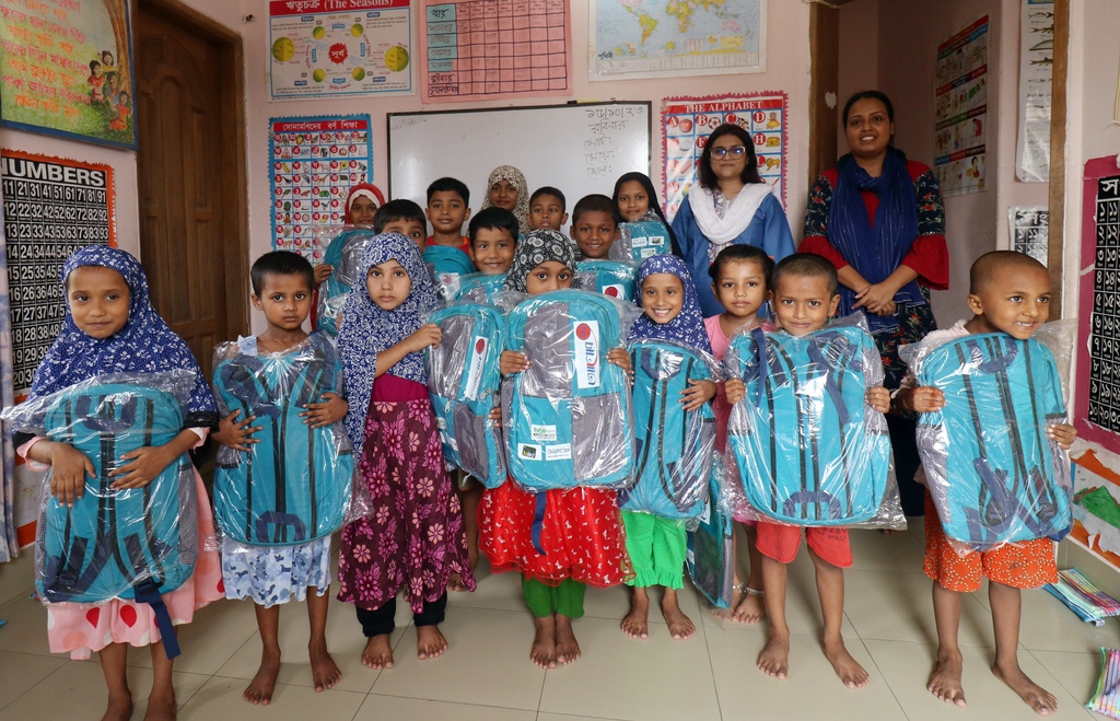 Meet Joyeeta Hossain, the Project Coordinator at out charity partner Nagorik Uddyog. For eleven years we've been supporting Joyeeta & the Nagorik Uddyog team to provide safe spaces for the children of garment workers. Find out more in our latest blog post: bit.ly/3xzJZdE