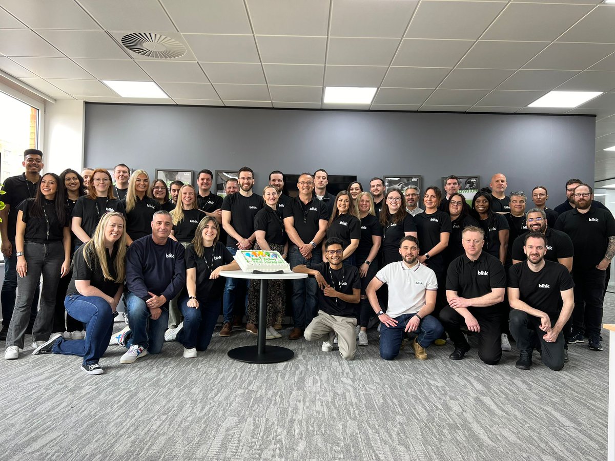 @Blink Charging UK & @Blink Charging Ireland celebrates its first birthday. What a year it has been, we would like to take the opportunity to thank all our clients and colleagues for their continued support and we look forward to what the future holds. #Blink #EVCharging