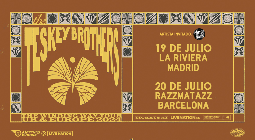 ¡Hussy Hicks será la banda encargada de acompañar a Teskey Brothers en sus conciertos en Madrid y Barcelona! 🎫No te quedes sin tu entrada para verlos en directo el próximo mes de julio. Consigue la tuya en livenation.es/artist-the-tes… #TeskeyBrothers #HussyHicks