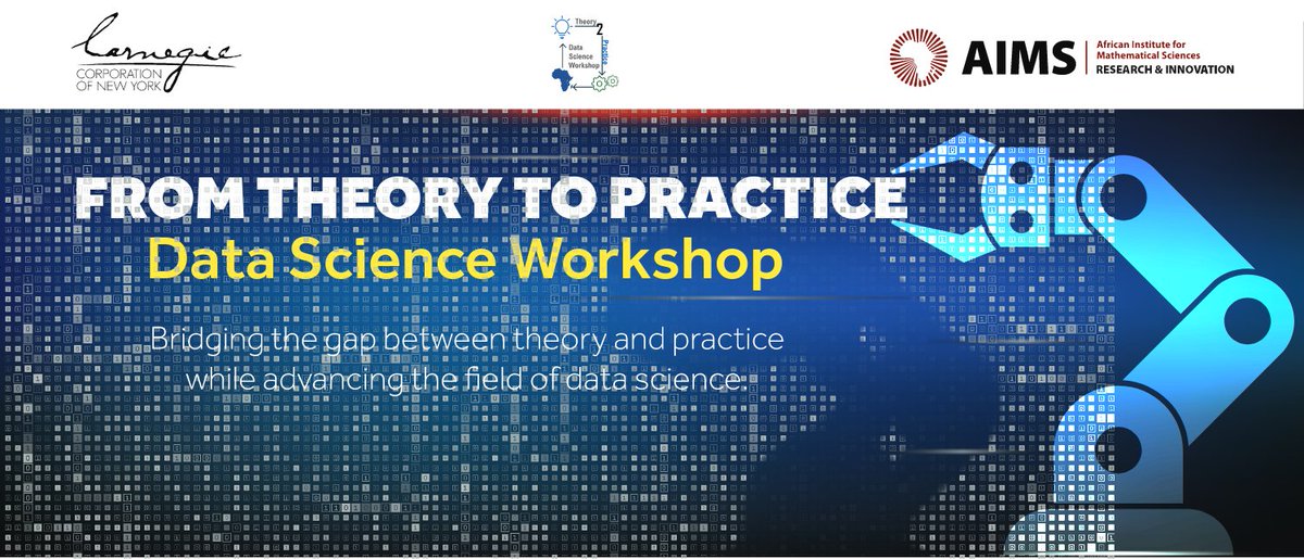 Part of our dedication is to advance #DataScience both theoretically & practically. The 'From Theory to Practice (T2P)' workshop, designed by our #ResearchTeam, enables us to provide a platform to discuss & explore topics that are relevant to solving Africa's problems.
#T2P2024